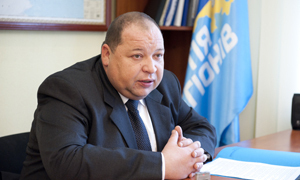 Владислав Забарский высказал свое авторитетное мнение. Фото пресс-службы "Партии регионов"