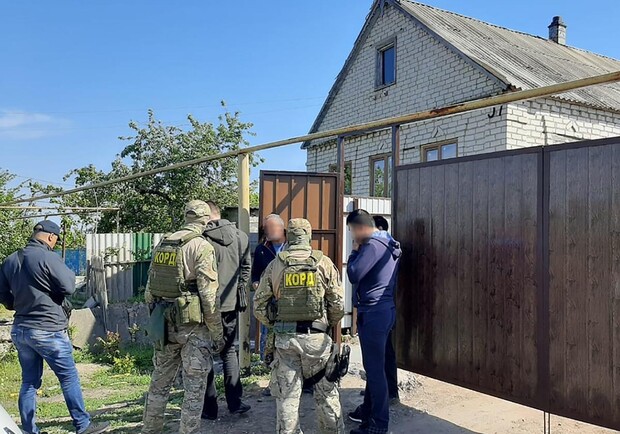 В Запорожье задержали криминального авторитета. Фото: ГУНП