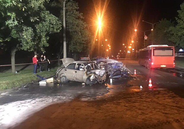 Жуткое ДТП на Бабурке. Фото: ГУНП