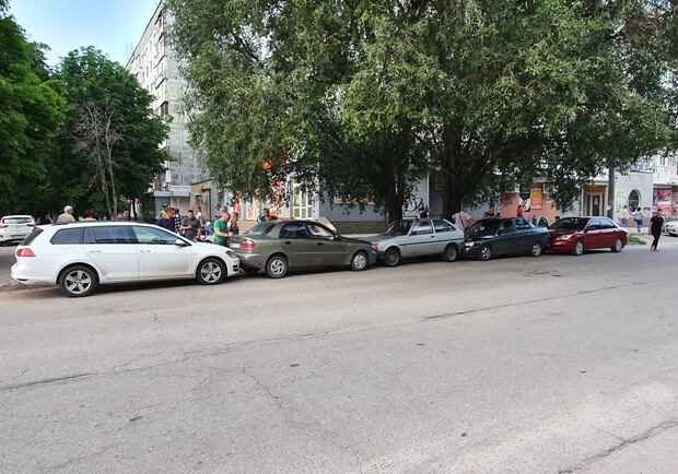 ДТП на Бородинском. Фото: fb Светлана Света