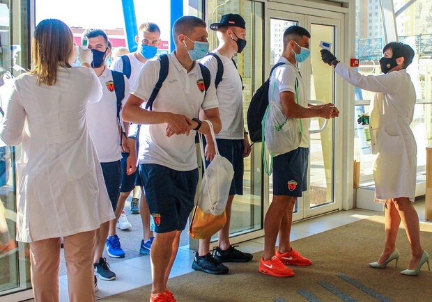 У игроков запорожского "Металлурга" обнаружили коронавирус. Фото: mfcmetalurg