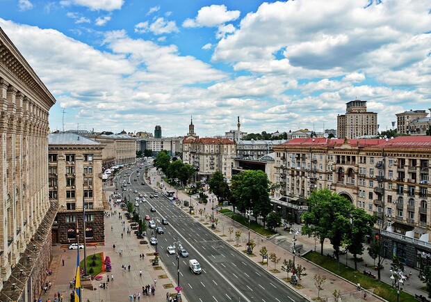 Когда на Крещатике высадят каштаны. Фото: Zruchno.Travel