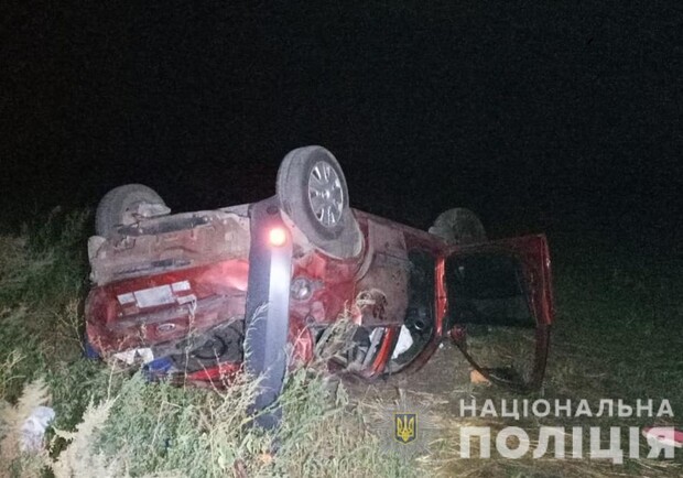 Под Запорожьем в ДТП погибла женщина / фото: ГУ НП в Запорожской области