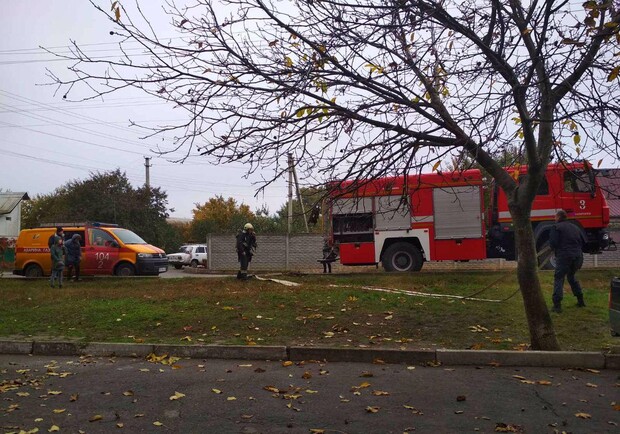 На Дегтярева сгорела квартира. Фото: ГСЧС
