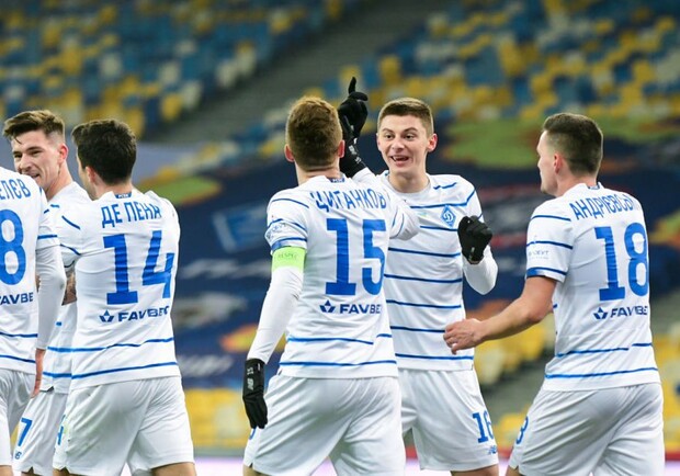 "Динамо" выиграло "Ференцварош" и вышло в плей-офф Лиги Европы. Фото: ТСН