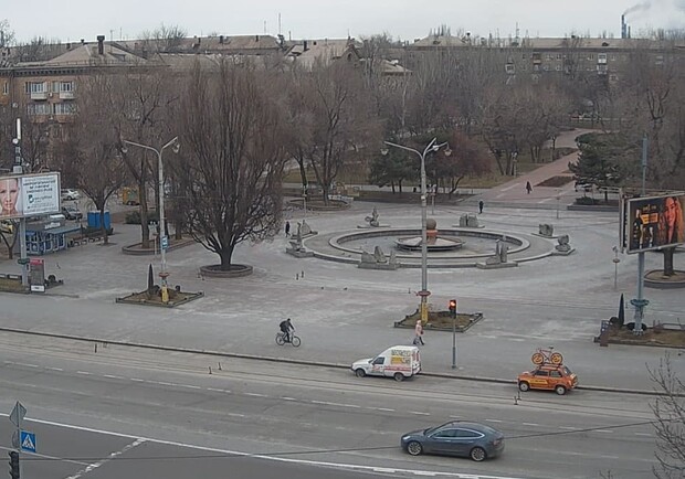 Погода в Запорожье 6 февраля 2021. Фото с веб-камеры