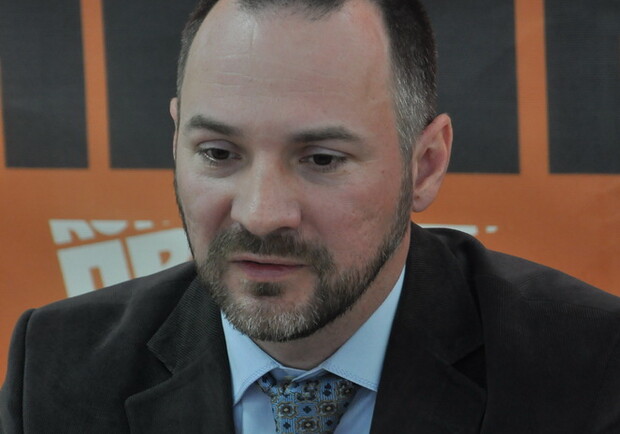 Максим Остапенко рассказал о ночной экскурсии для запорожцев.
Фото Павла Веселкова.