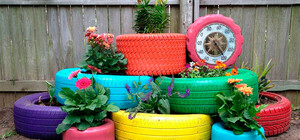 Будут перерабатывать: дворы в Соломенском районе очистят от шин