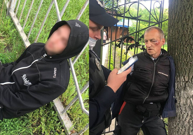  На одной и той же остановке в Голосеево произошли попытки захвата заложницы и суицида. Фото: Варта Голосеево