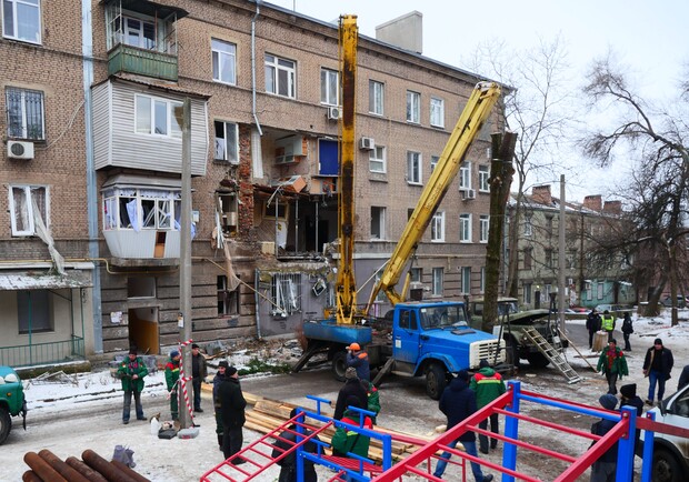 В Запорожье умерла женщина, пострадавшая во время взрыва в доме. || Фото: zp.dsns.gov.ua