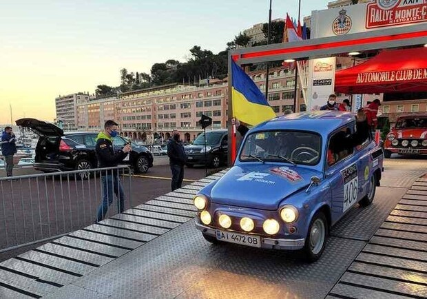 Київський екіпаж на "Запорожці" здобув перемогу у ралі Monte-Carlo Classique. || Фото: Facebook/Sergii Malyk