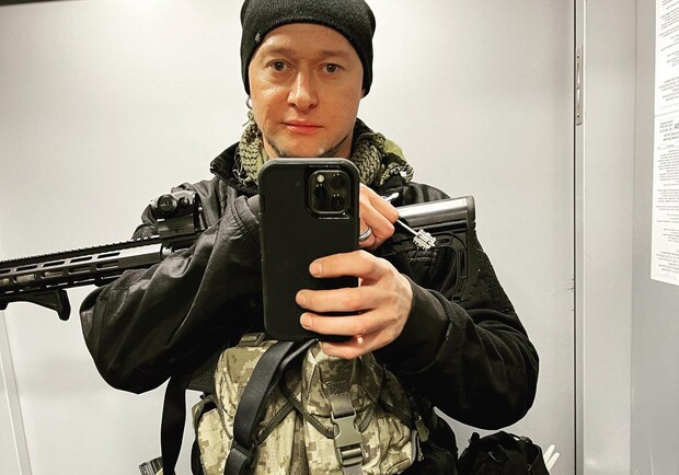 Андрей Хлывнюк попал под минометный обстрел - фото: instagram.com/andriihorolski/