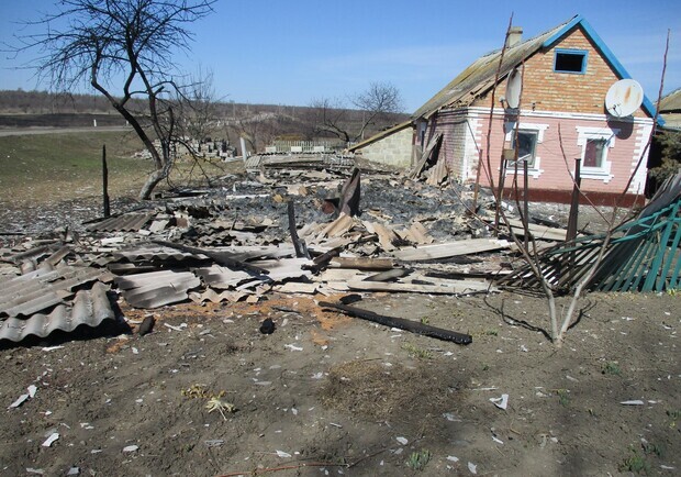 Сколько в Запорожской области разрушено домов в результате вражеских обстрелов. || Фото: facebook.com/110tro