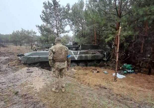 Потери войск россии в Запорожской области за 13 апреля. || Фото: zsu.gov.ua