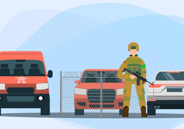 В Киеве мужчина во время скандала за паркоместо начал целиться из автомата в соседей. || Фото: Vgorode