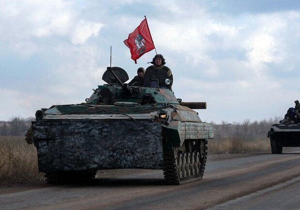 Оккупанты пытались провести демонстрации ко Дню труда в Мелитополе и Бердянске. || Фото: reuters.com / М. Шеметов