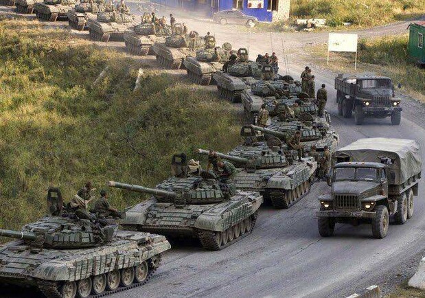 Оккупанты перекинули до 120 единиц вооружения и военной техники в сторону Васильевки. || Иллюстративное фото: obozrevatel.com