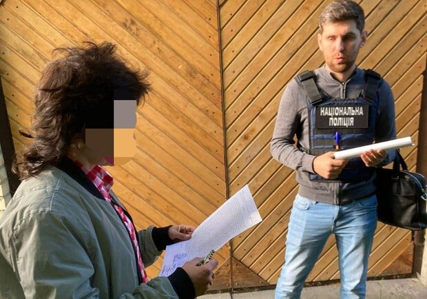 В Ирпене разоблачили пособие кафиров, которое вместе с ними занималось мародерством. || Фото: facebook.com/UA.National.Police