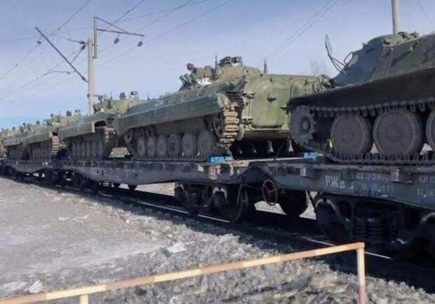 Росія перекидає у бік Запорізької області колону ворожої техніки. || Ілюстративне фото: realist.online