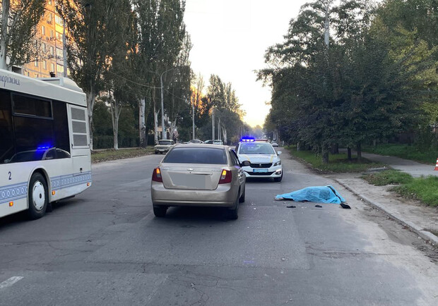 В Запорожье произошло два смертельных ДТП. || Фото: zp.npu.gov.ua