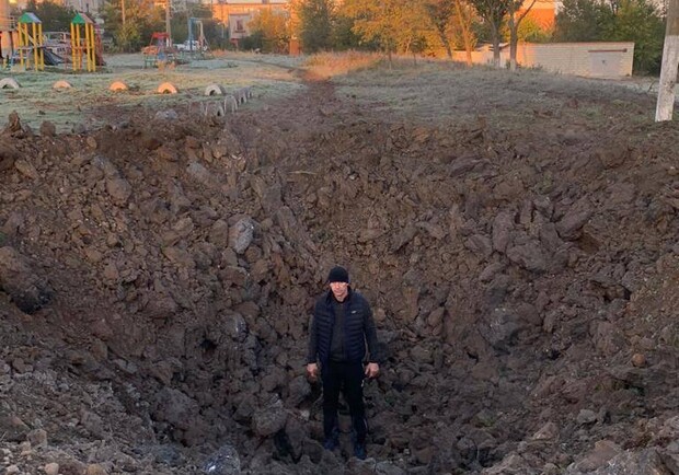 Ночью оккупанты нанесли ракетные удары по селу Заречное в Запорожском районе. || Фото: t.me/starukhofficial