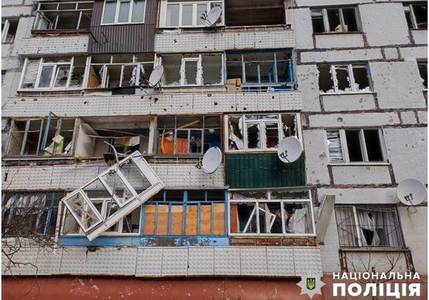 В полиции показали последствия вчерашних ракетных ударов в Запорожской области - || фото: t.me/zoda_gov_ua