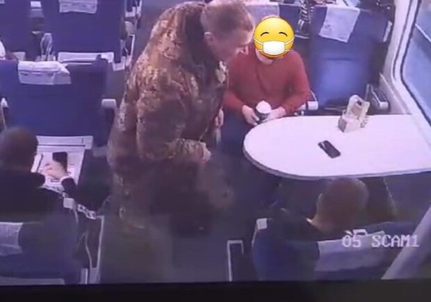 В "Укрзалізниці" розповіли нові подробиці скандалу з військовим || фото: https://www.facebook.com/oleksandr.pertsovskyi