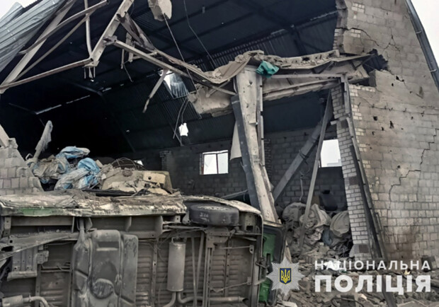 В полиции показали последствия ракетных ударов по Запорожской области за сутки || - фото: zp.npu.gov.ua