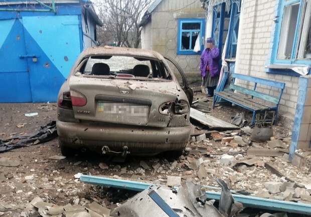 Наслідки чергових атак росіян по Запорізькій області. || Фото: zp.npu.gov.ua
