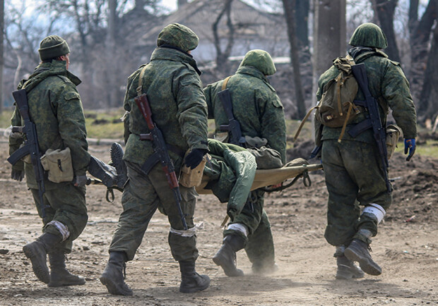 В Днепрорудном больница переполнена ранеными российскими военными. || Фото: facebook.com/110tro