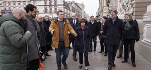 Глава МИД Франции пряталась от обстрелов в бомбоубежище под Оперным театром в Одессе