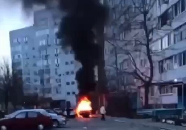 В Энергодаре взорвали автомобиль коллаборанта - || фото: t.me/ivan_fedorov_melitopol