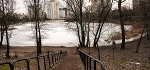 На Оболони прохожие спасли мальчика, который провалился под лед на озере