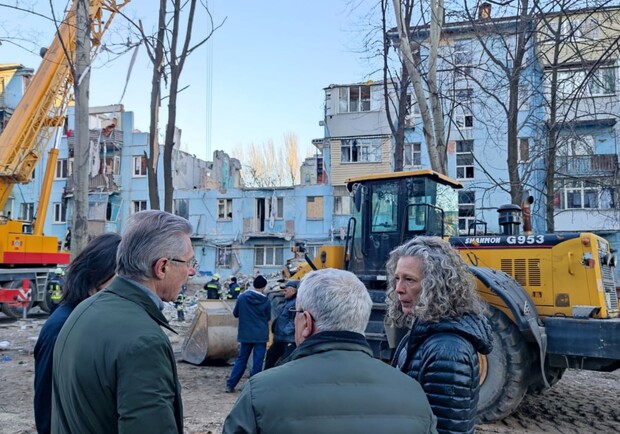 ООН предоставит помощь пострадавшим от ракетного удара в Запорожье. || Фото: t.me/zoda_gov_ua