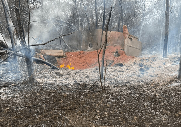В полиции показали последствия вражеских обстрелов Запорожской области. || Фото: zp.npu.gov.ua