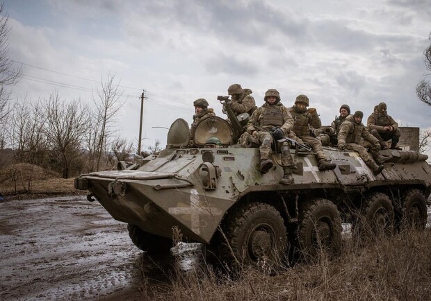 Карта боевых действий в Украине 18 марта. || Фото: t.me/V_Zelenskiy_official