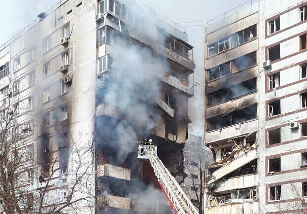 Пережили Другу світову: у Запоріжжі після ракетного удару без житла залишилася пара пенсіонерів - || Фото: t.me/V_Zelenskiy_official