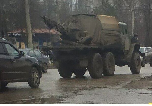 Війська РФ перекидають у напрямку Запорізької області вантажівки з паливом. || Фото: t.me/andriyshTime
