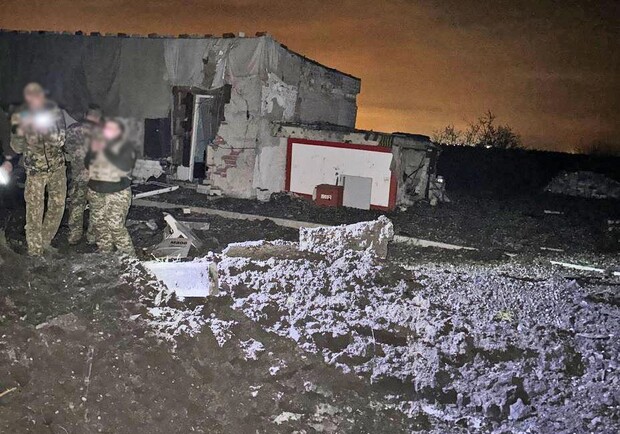 РФ в очередной раз атаковала Запорожье дронами-камикадзе: есть разрушение. || Фото: zp.npu.gov.ua