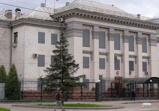 В здании посольства РФ в Киеве предлагают разместить музей Московии. || Фото: nashkiev.ua