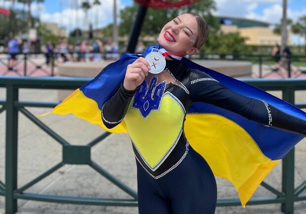 Львів'янка Анастасія Малошенко стала віцечемпіонкою світу з черліденгу. || Фото: facebook.com/anastasia.maloshenko