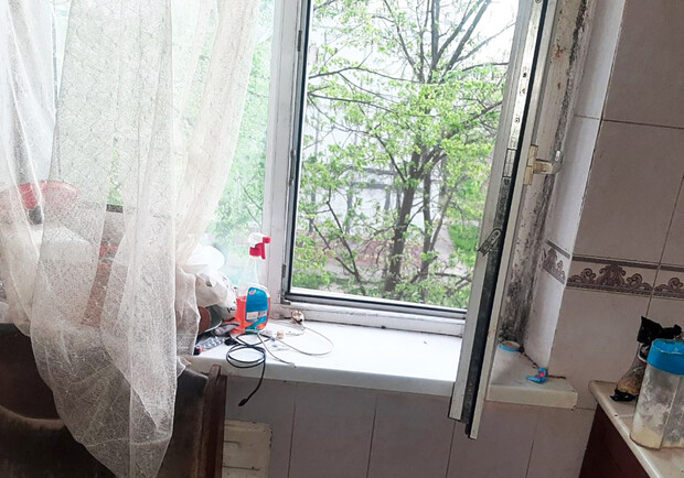 В Запорожье 7-летний ребенок выпал из окна - || фото: zp.npu.gov.ua