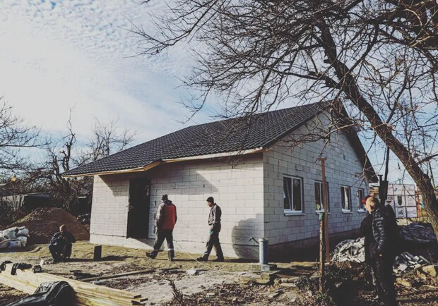 Под Запорожьем волонтеры хотят построить городок для потерявших жилье. || Фото: mistechko.palyanycia.com