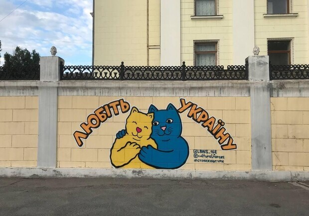 В Запорожье создадут реестр построек, на которых можно рисовать стрит-арт. || Фото: facebook.com/vladmoroko