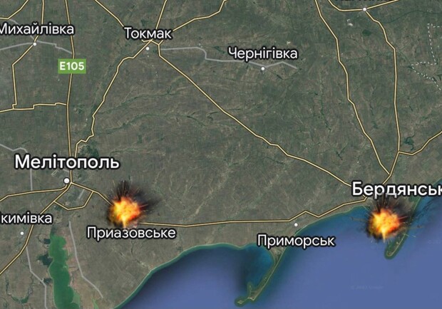 В Запорожской области гремели взрывы на частном аэродроме гауляйтера Балицкого || - фото: t.me/ivan_fedorov_melitopol