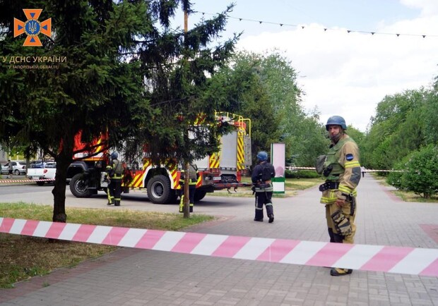 В Запорожье выросло количество пострадавших в результате вражеской атаки 12 июля. || Фото: t.me/gu_dsns_zp