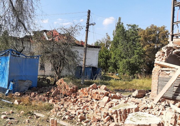 Из-за вражеских обстрелов Орехова ранены два человека. || Фото: t.me/zoda_gov_ua