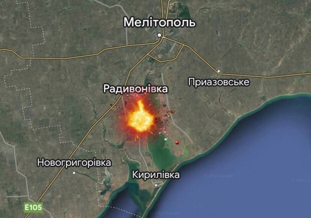 Мэр рассказал подробности взрыва в Мелитополе -|| фото: t.me/ivan_fedorov_melitopol