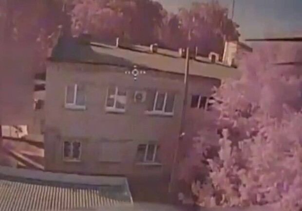 В Каменце-Днепровском ВСУ "поздравили" окупантов с Днем государственного флага. || Фото: t.me/DIUkraine