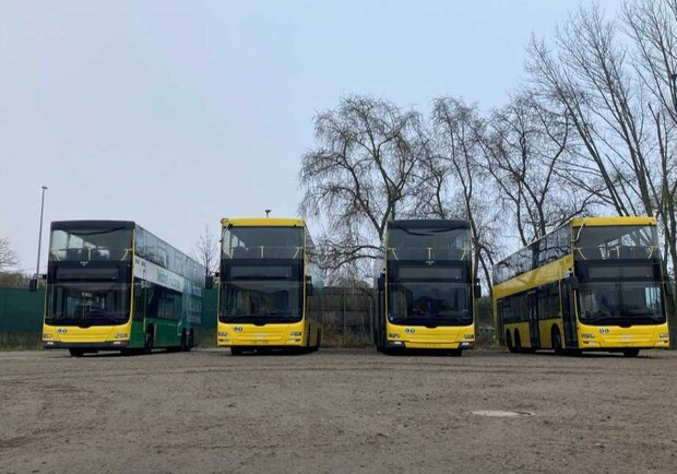 Где в Киеве будут ездить двухэтажные автобусы от Германии - || фото: BVG/Stefan Leutholf